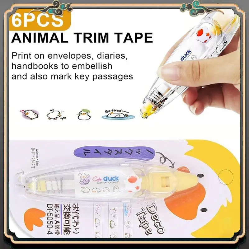 ASMA-DIY Cartoon Press Type Decorative Pen, Ally-Pocket Tape Pen, Cute Animals Scrapbooking Diary Decoration Tape Pen,C-12PCS Du
ASMA-DIY Cartoon Press Type Decorative Pen, Ally-Pocket Tape Pen, Cute Animals Scrapbooking Diary Decoration Tape Pen,C-12PCS Du