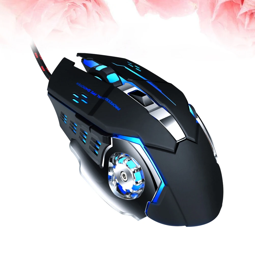1pc Wired Gaming Mouse Usb Mouse For Pc Desktop Laptop Ergonomic Design Plug Play Durable Comfortable Use Professional Office
1pc Wired Gaming Mouse Usb Mouse For Pc Desktop Laptop Ergonomic Design Plug Play Durable Comfortable Use Professional Office