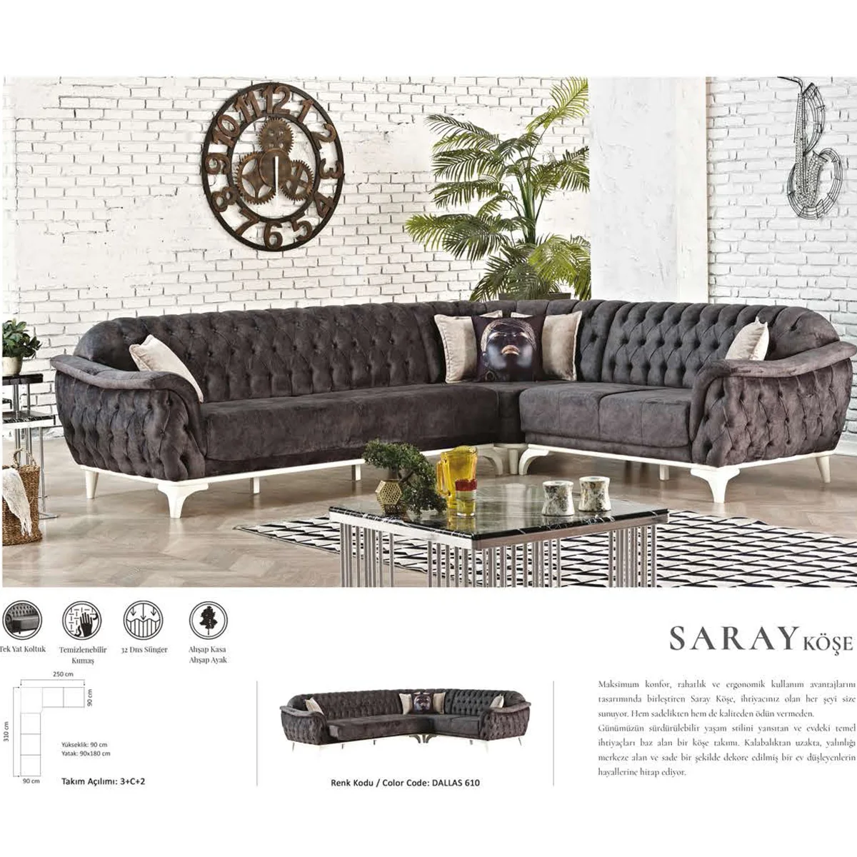 High quality handmade luxury Chesterfield sofa set design, various sizes, corner single seat, 2 seat and 3 seat
High quality handmade luxury Chesterfield sofa set design, various sizes, corner single seat, 2 seat and 3 seat