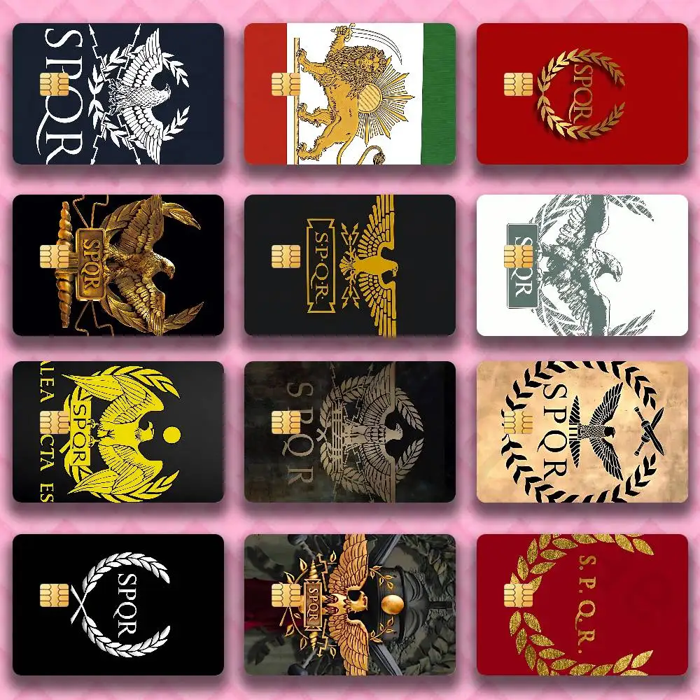 Retro Spqr Roman Empire Card Sticker Diy Decorate Exquisite Bank Card Decals Patch Documents Birthday Gift
Retro Spqr Roman Empire Card Sticker Diy Decorate Exquisite Bank Card Decals Patch Documents Birthday Gift