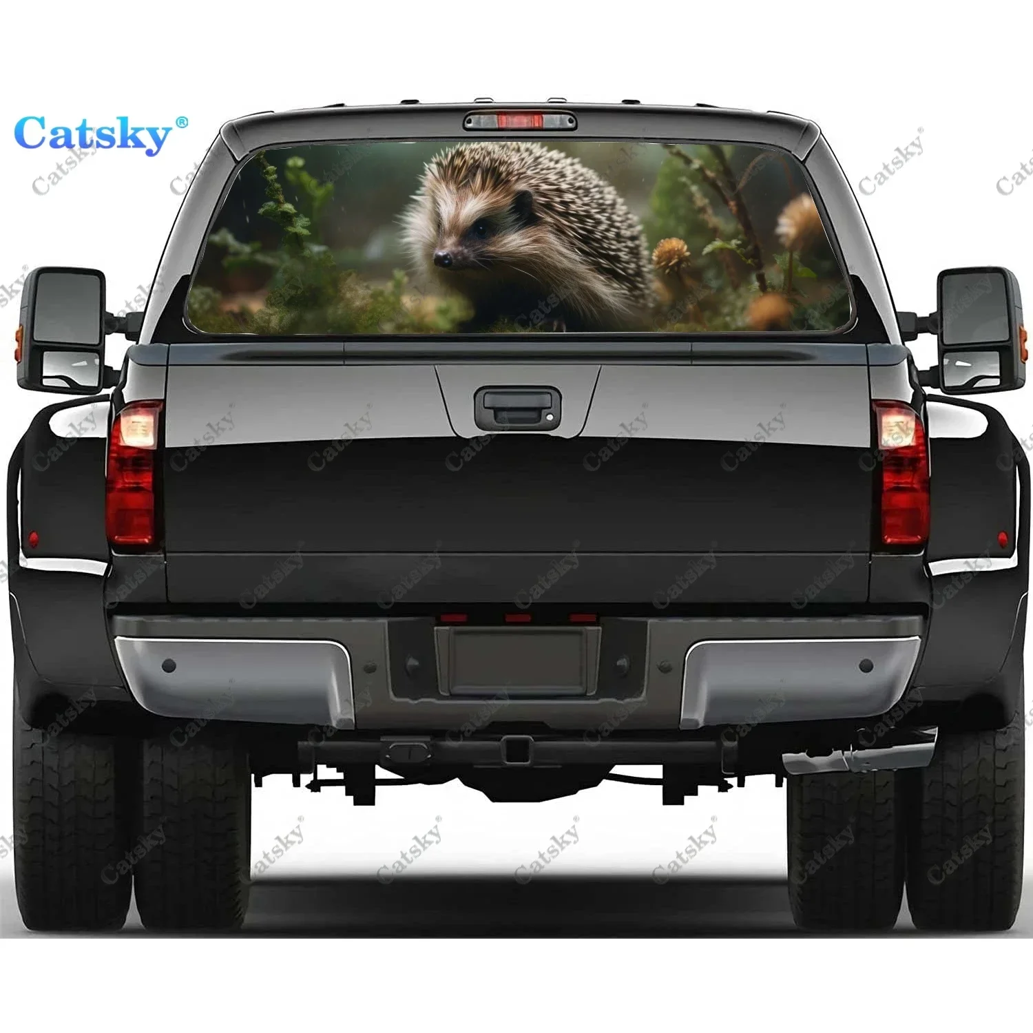 Hedgehog W/ Colorful Flowers Rear Window Decal Fit Pickup,Truck,Car Universal See Through Perforated Back Windows Vinyl Sticker
Hedgehog W/ Colorful Flowers Rear Window Decal Fit Pickup,Truck,Car Universal See Through Perforated Back Windows Vinyl Sticker