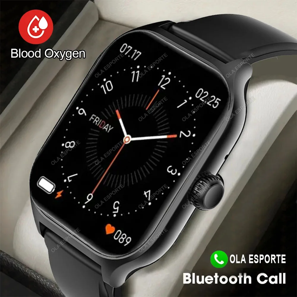 Смарт-часы для мужчин, 1,75-дюймовый HD-экран, пульсометр, Bluetooth-вызов, водонепроницаемые умные часы, спортивные фитнес-женские часы для Huawei Xiaomi 2024
Смарт-часы для мужчин, 1,75-дюймовый HD-экран, пульсометр, Bluetooth-вызов, водонепроницаемые умные часы, спортивные фитнес-женские часы для Huawei Xiaomi 2024
