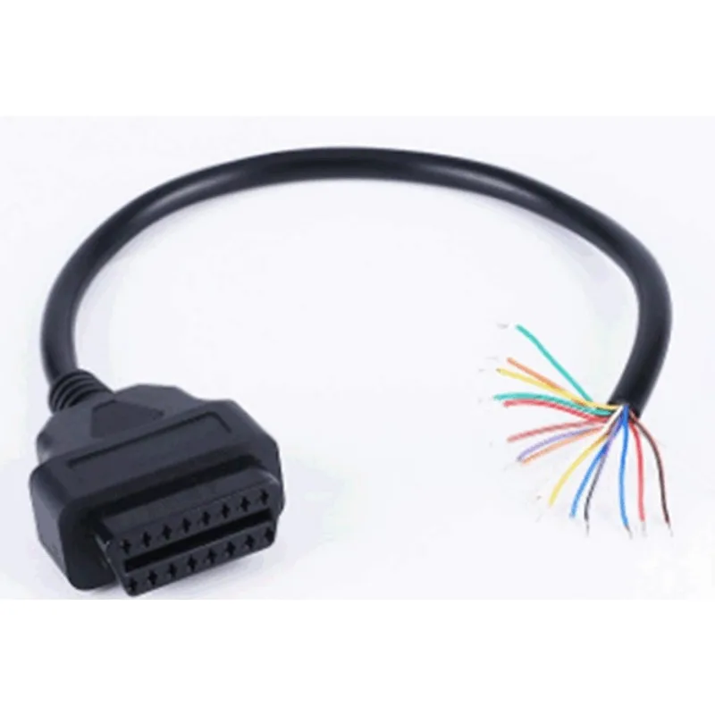 16 Pin 16 Core OBD2 Extension Cable Male To Female Cable Adapte Open-End Round Wire Diagnostic Tools for Car Fault Detection
16 Pin 16 Core OBD2 Extension Cable Male To Female Cable Adapte Open-End Round Wire Diagnostic Tools for Car Fault Detection
