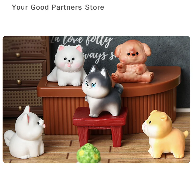 Cute Dog Figurines Miniatures Cartoon Animal Micro Landscape Ornaments For Home Room Desk Accessories
Cute Dog Figurines Miniatures Cartoon Animal Micro Landscape Ornaments For Home Room Desk Accessories