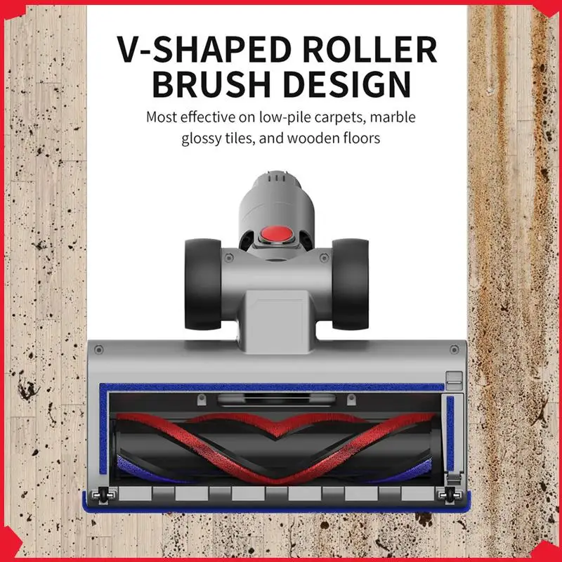 B17B Сменная вакуумная головка для щетки для пола для Dyson V7 V8 V10 V11 V15 со светодиодной подсветкой
B17B Сменная вакуумная головка для щетки для пола для Dyson V7 V8 V10 V11 V15 со светодиодной подсветкой