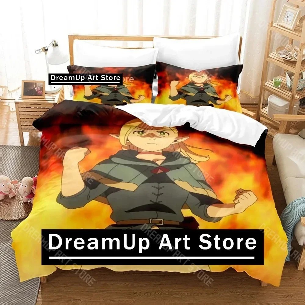Комплект постельного белья с 3D принтом Delicious in Dungeon Single Twin Full Queen King Size, комплект постельного белья для взрослых и детей, комплекты пододеяльников для спальни, кровать в стиле аниме
Комплект постельного белья с 3D принтом Delicious in Dungeon Single Twin Full Queen King Size, комплект постельного белья для взрослых и детей, комплекты пододеяльников для спальни, кровать в стиле аниме