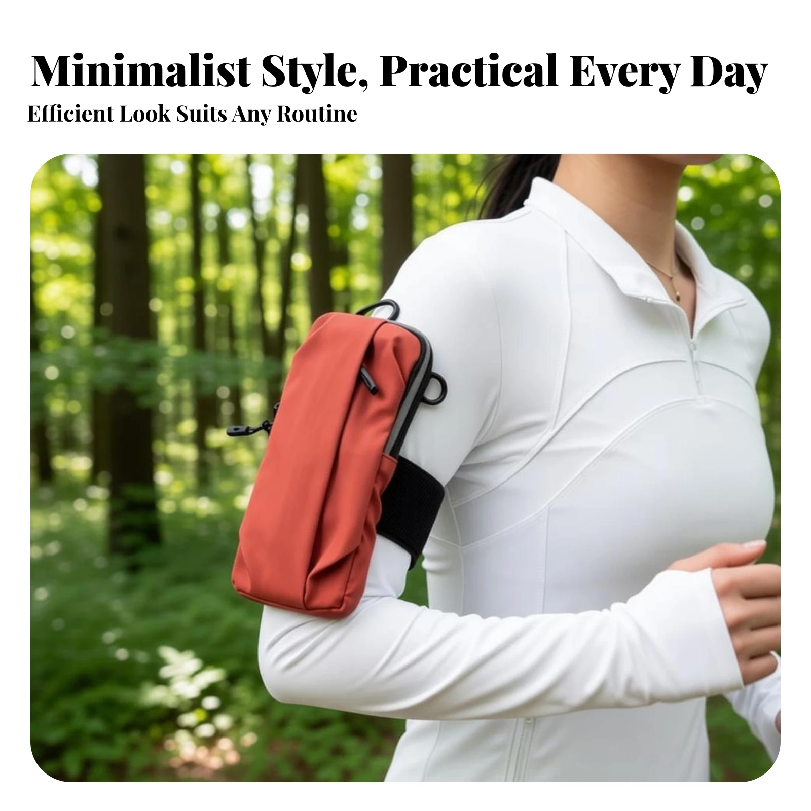 Sports Phone Arm Bag Waterproof Running Arm Bag Adjustable Strap Zip Closure for Exercise
Sports Phone Arm Bag Waterproof Running Arm Bag Adjustable Strap Zip Closure for Exercise