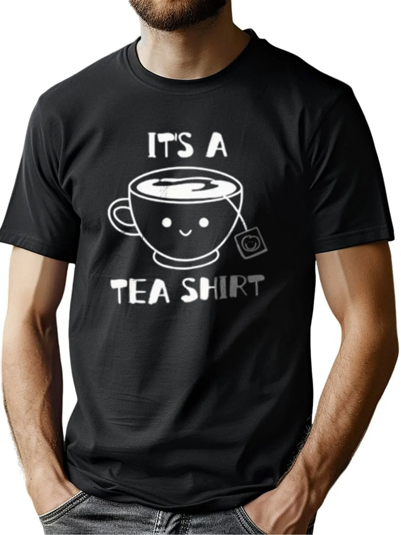 Men's Comfortable Cotton Tee With Tea Cup Graphic, Ideal Christmas Gift For Outdoor Adventures
Men's Comfortable Cotton Tee With Tea Cup Graphic, Ideal Christmas Gift For Outdoor Adventures