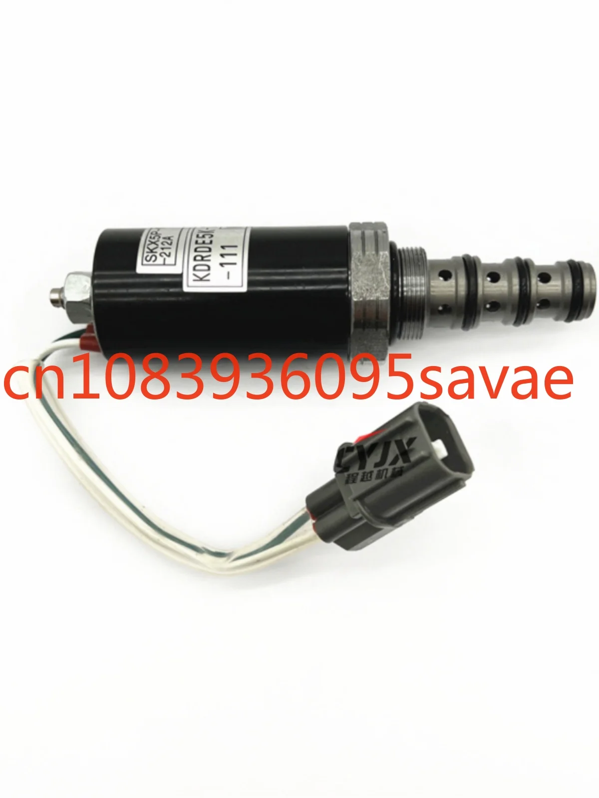 Excavator EC210 Sumitomo hydraulic pump proportional solenoid valve KDRDE5K-20 40C04-109
Excavator EC210 Sumitomo hydraulic pump proportional solenoid valve KDRDE5K-20 40C04-109