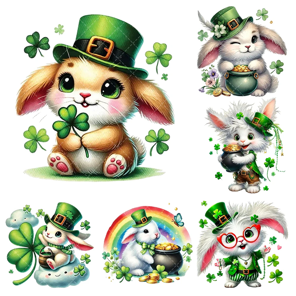 6cm/10cm/15cm/20cm St Patrick Rabbit Heat Transfer Stickers Iron On Clothes DTF Pinted Vinyl Thermal Appliques Washable Patch
6cm/10cm/15cm/20cm St Patrick Rabbit Heat Transfer Stickers Iron On Clothes DTF Pinted Vinyl Thermal Appliques Washable Patch
