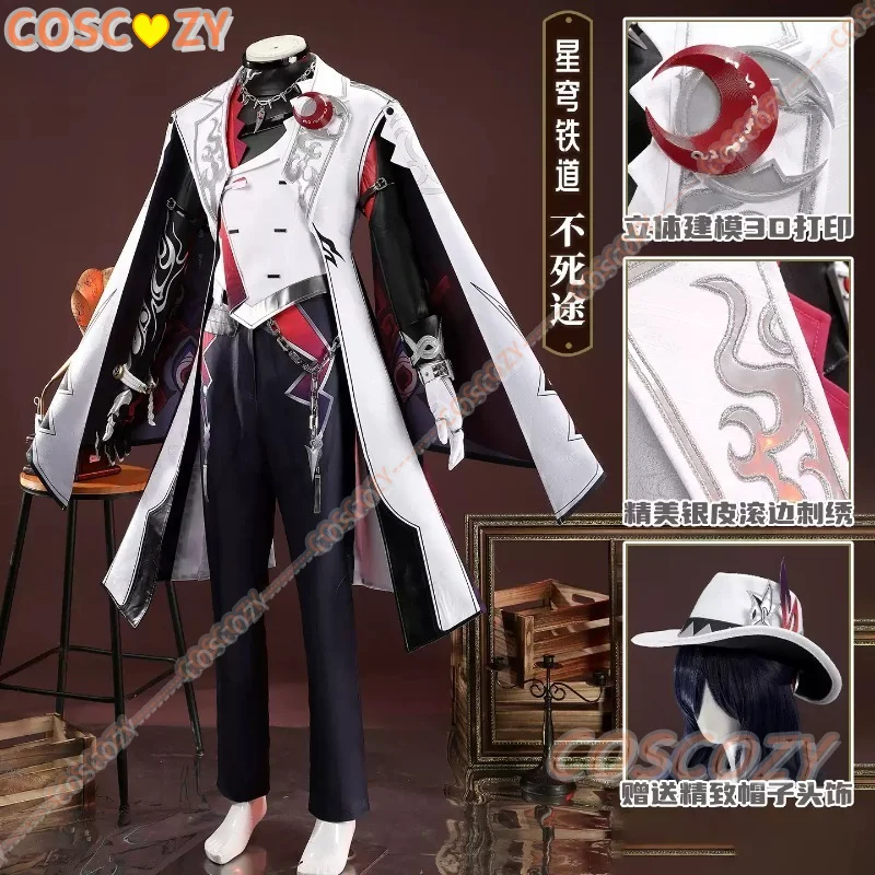 Presale Game Cosplay Honkai:Star Rail Ashveil Cosplay Costume Full Set Men Adult Role Playing Set
Presale Game Cosplay Honkai:Star Rail Ashveil Cosplay Costume Full Set Men Adult Role Playing Set