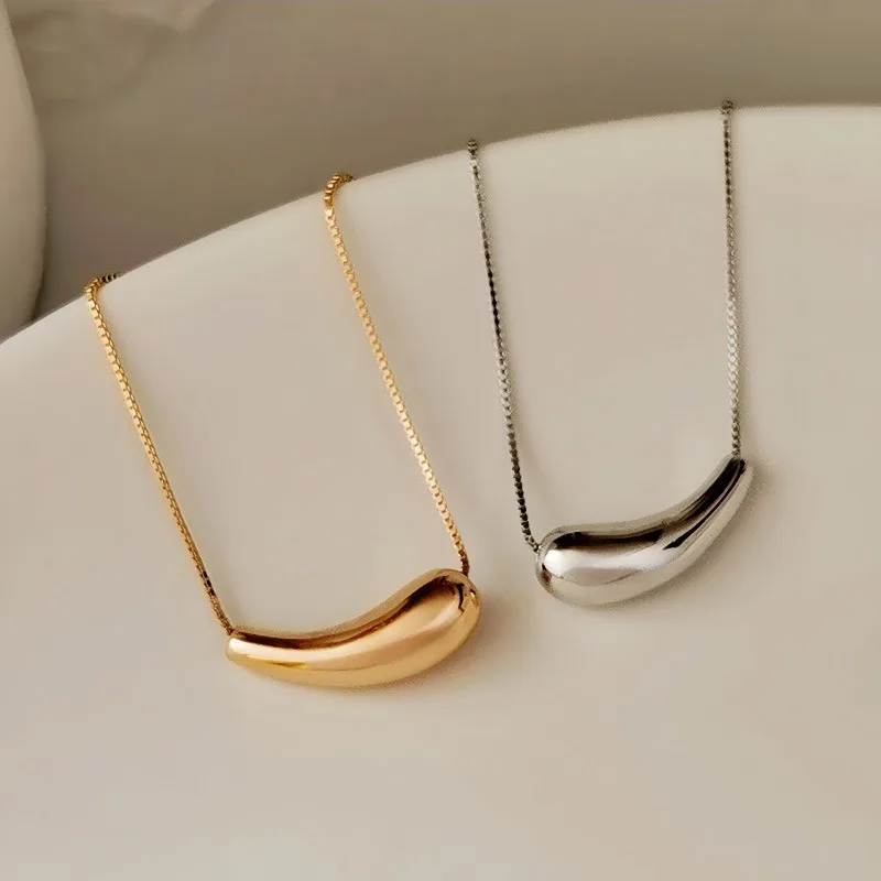 Серебряное Ожерелье S925 простого дизайна из стерлингового серебра, Женская цепочка до ключицы, серебряные позолоченные цепочки с холодным воздухом
Серебряное Ожерелье S925 простого дизайна из стерлингового серебра, Женская цепочка до ключицы, серебряные позолоченные цепочки с холодным воздухом