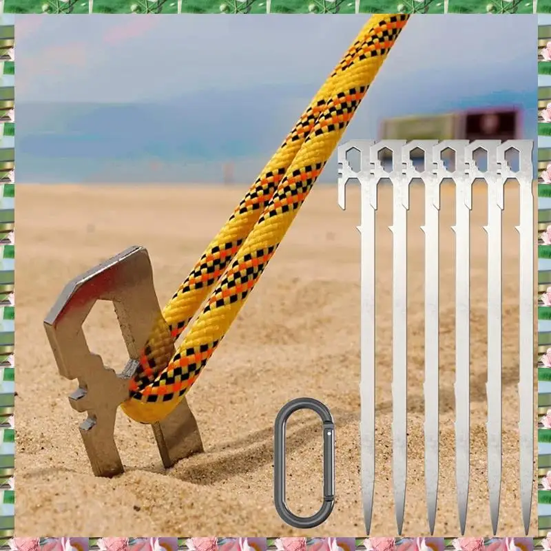 Sports 420 Stainless Steel Tent Nails Ground Nails Fixed Piles Thick High Hardness Mountaineering Camping Sand 28Cm,420 Stainles
Sports 420 Stainless Steel Tent Nails Ground Nails Fixed Piles Thick High Hardness Mountaineering Camping Sand 28Cm,420 Stainles