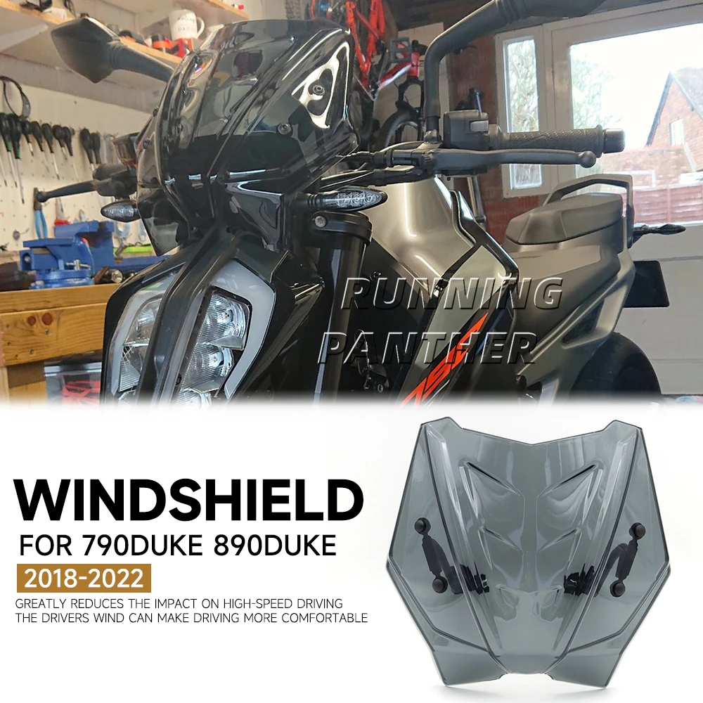 FOR 790 890 DUKE 790Duke 890Duke 2018-2022 2021 2020 2019 Motorcycle Front Fairing Windscreen Windshield Wind Deflector
FOR 790 890 DUKE 790Duke 890Duke 2018-2022 2021 2020 2019 Motorcycle Front Fairing Windscreen Windshield Wind Deflector