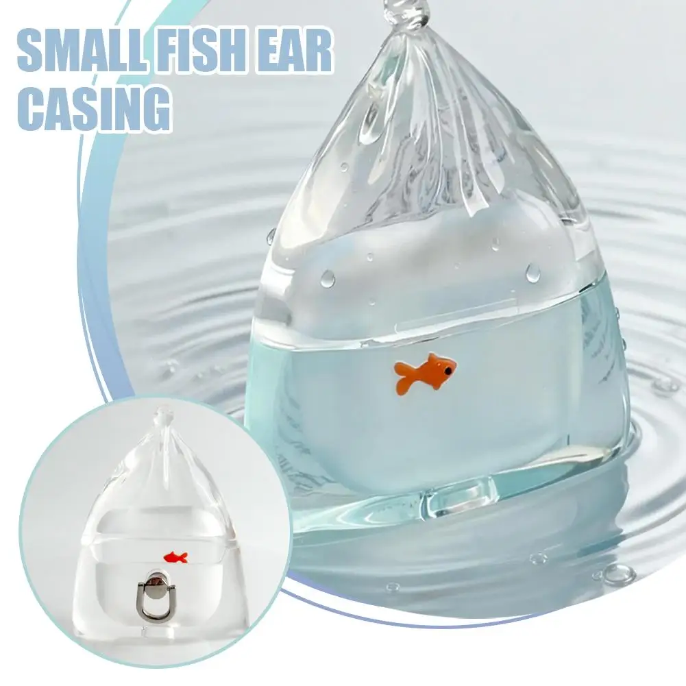 Прозрачный чехол из жидкого силикона для Airpods pro1/2, беспроводной Bluetooth-чехол для наушников, милый чехол с изображением рыбы, защита от падения, модный чехол для Airpods 4
Прозрачный чехол из жидкого силикона для Airpods pro1/2, беспроводной Bluetooth-чехол для наушников, милый чехол с изображением рыбы, защита от падения, модный чехол для Airpods 4