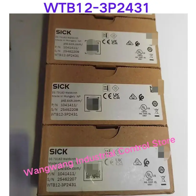 Совершенно новый фотоэлектрический датчик WTB12-3P2431, номер заказа 1041411
Совершенно новый фотоэлектрический датчик WTB12-3P2431, номер заказа 1041411