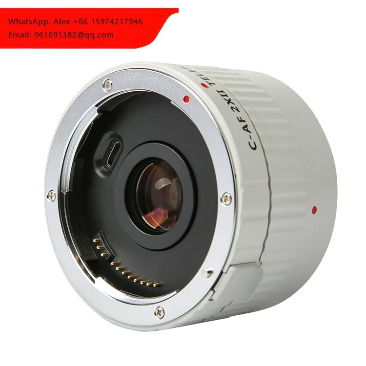Viltrox C-AF 2XII AF Auto Focus Teleconverter Lens Extender Magnification For Canon EF Mount Lens DSLR Camera
Viltrox C-AF 2XII AF Auto Focus Teleconverter Lens Extender Magnification For Canon EF Mount Lens DSLR Camera