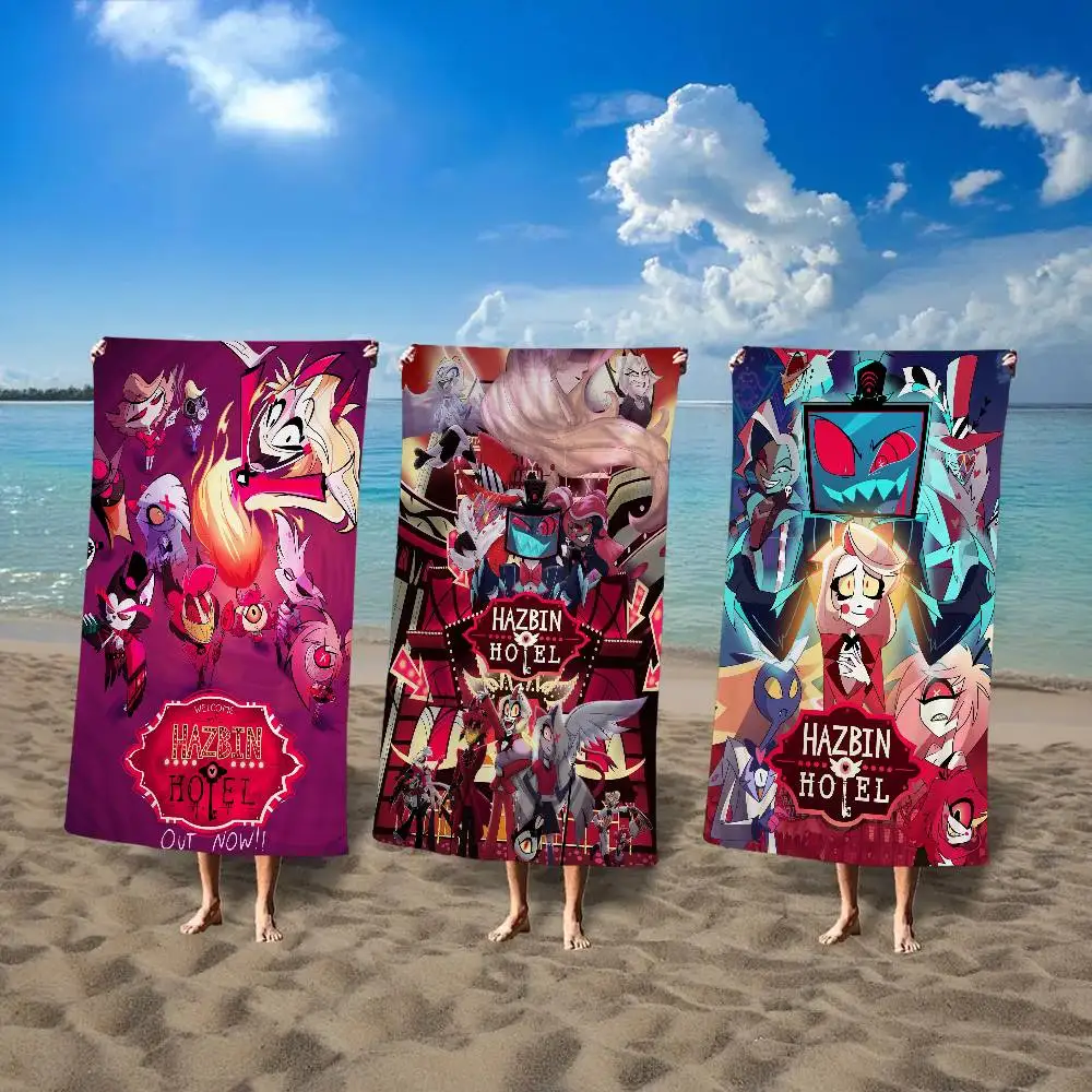 Одеяло из микрофибры с рисунком H-Hazbin H-Hotel, быстросохнущие пляжные полотенца, супервпитывающее одеяло для бассейна с большим принтом
Одеяло из микрофибры с рисунком H-Hazbin H-Hotel, быстросохнущие пляжные полотенца, супервпитывающее одеяло для бассейна с большим принтом