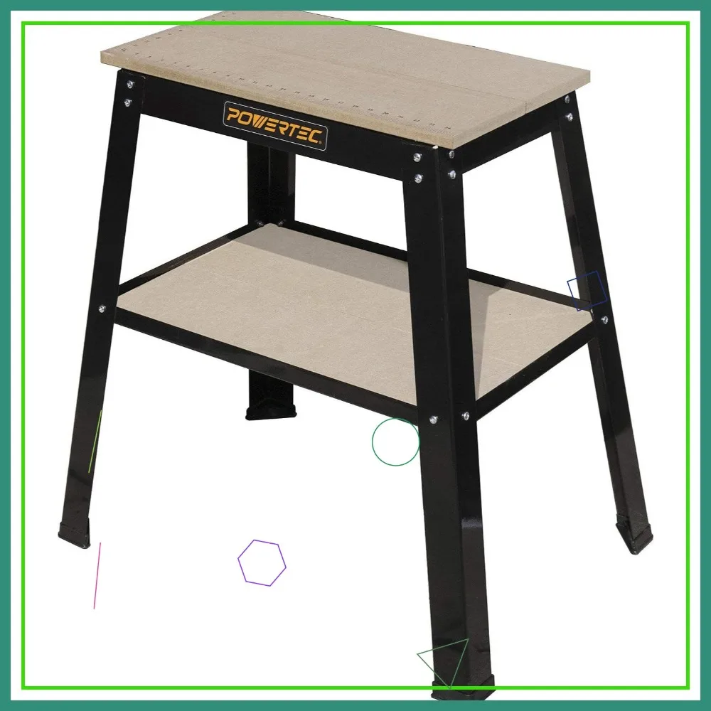 Expandable Tool Stand, 20"x25" MDF Top, 32" Height, for Drill Press, Belt Sander, Bench Grinder, Band Saw, Scroll Saw, Planer
Expandable Tool Stand, 20"x25" MDF Top, 32" Height, for Drill Press, Belt Sander, Bench Grinder, Band Saw, Scroll Saw, Planer