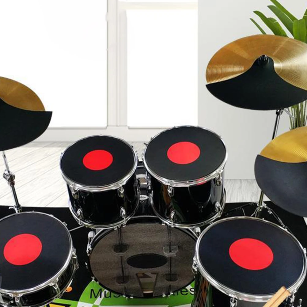4pcs Drum Accessories Silent Practice Pad 12-13-14-16inch Dampening Foam Mufflers Easy Install Drum Set Snare Pad
4pcs Drum Accessories Silent Practice Pad 12-13-14-16inch Dampening Foam Mufflers Easy Install Drum Set Snare Pad