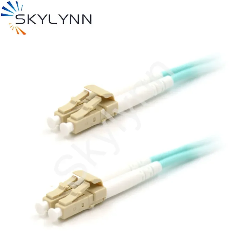 10pcs LC/UPC-LC/UPC Duplex 3.0mm OM3 Fiber Optic Patch Cord, Aqua LSZH Jacket 1m 2m 3m 5m 10m Jumper Cable Customizable
10pcs LC/UPC-LC/UPC Duplex 3.0mm OM3 Fiber Optic Patch Cord, Aqua LSZH Jacket 1m 2m 3m 5m 10m Jumper Cable Customizable
