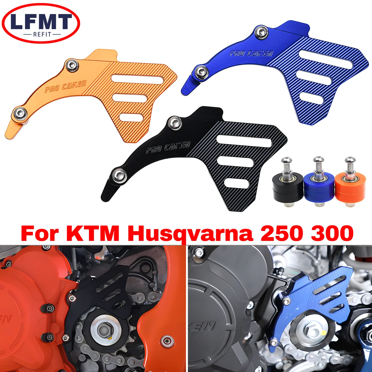 Motocros Front Sprocket Cover Case Saver Protector Chain Guard For KTM 250 300 350 EXC EXCF SX XC XCW XCFW TPI Six Day 2017-2023
Motocros Front Sprocket Cover Case Saver Protector Chain Guard For KTM 250 300 350 EXC EXCF SX XC XCW XCFW TPI Six Day 2017-2023