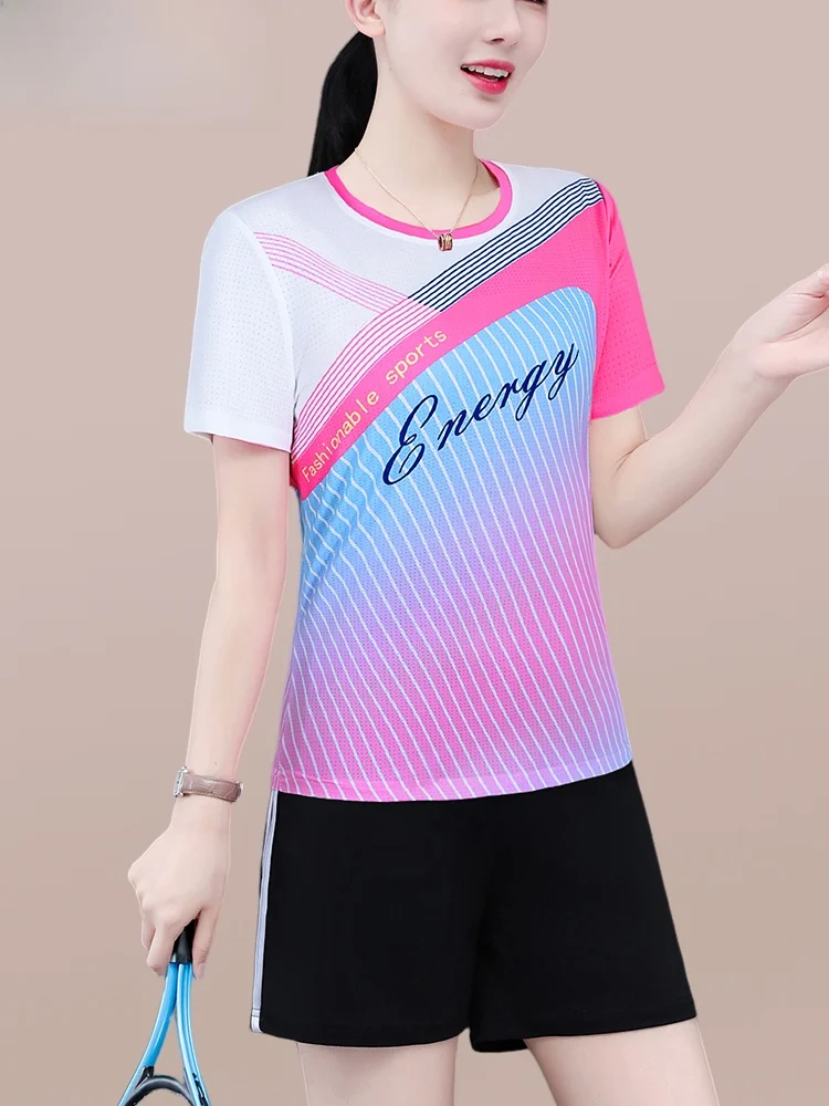 TUCANO Mom Woodpecker Short Sleeve Fitness Running Suit Women's Summer Quick Dry Two-Piece Set round Neck Overhead Style
TUCANO Mom Woodpecker Short Sleeve Fitness Running Suit Women's Summer Quick Dry Two-Piece Set round Neck Overhead Style