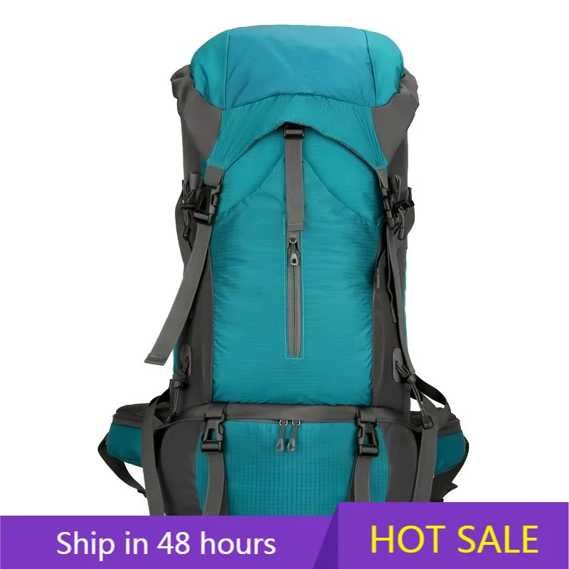 POWER LEAP Custom Logo 70L Waterproof Nylon Hiking Backpack with Polyester Lining Mountaineering Camping Travel Bag with String
POWER LEAP Custom Logo 70L Waterproof Nylon Hiking Backpack with Polyester Lining Mountaineering Camping Travel Bag with String