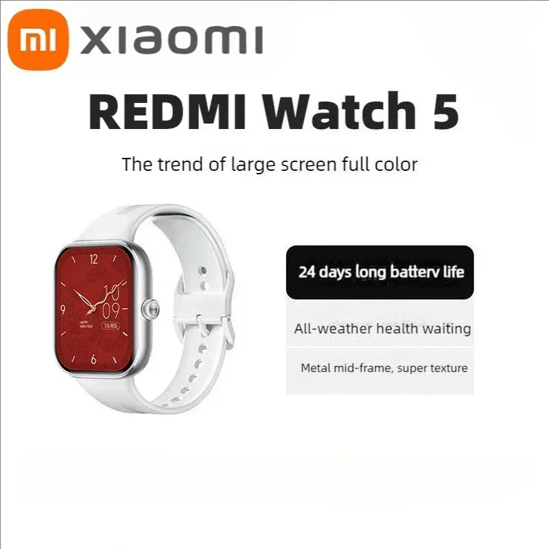 Xiaomi Redmi Watch 5 Active 2'' Display Up to 18 days of battery life 140+ Workout Modes Bluetooth Calling 5ATM Smart Watch New
Xiaomi Redmi Watch 5 Active 2'' Display Up to 18 days of battery life 140+ Workout Modes Bluetooth Calling 5ATM Smart Watch New