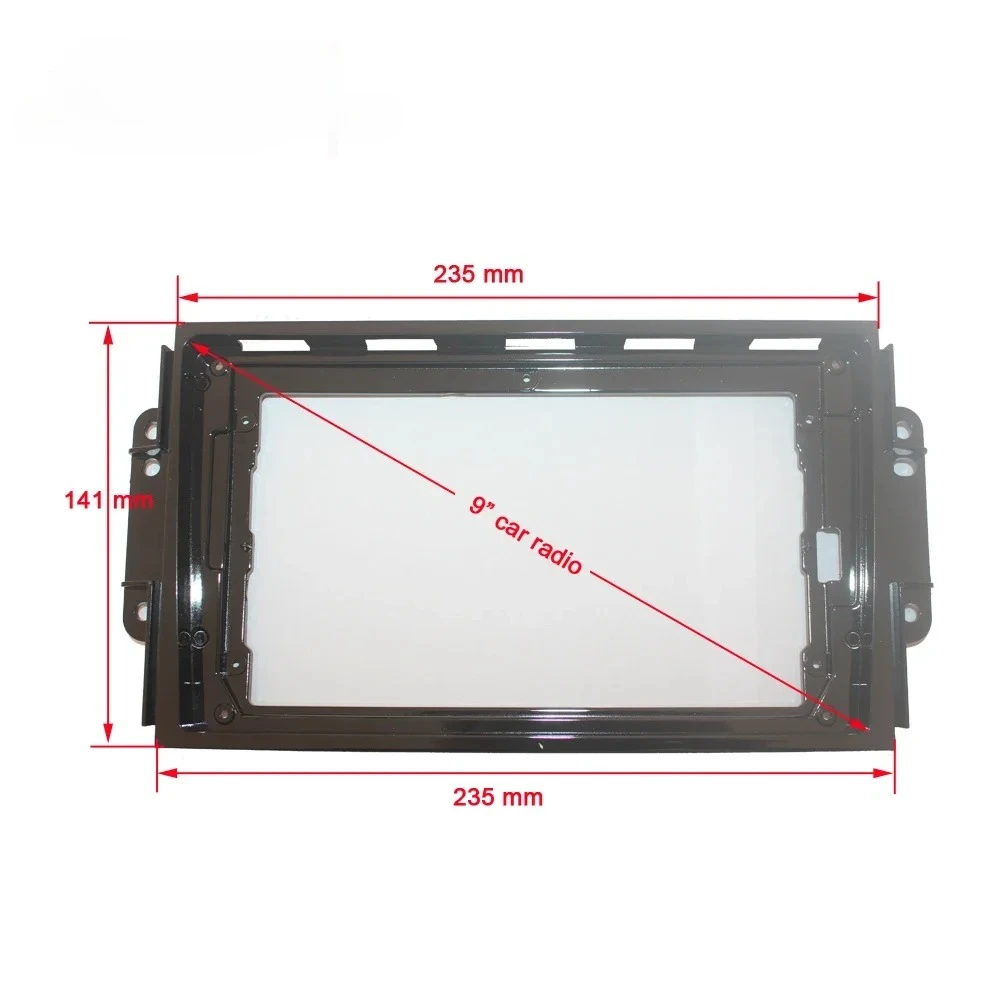 2 Din Car Radio Fascia frame for Chery Tiggo 3 2016 car DVD GPS Player Panel Dash Kit Installation Frame Trim Bezel
2 Din Car Radio Fascia frame for Chery Tiggo 3 2016 car DVD GPS Player Panel Dash Kit Installation Frame Trim Bezel