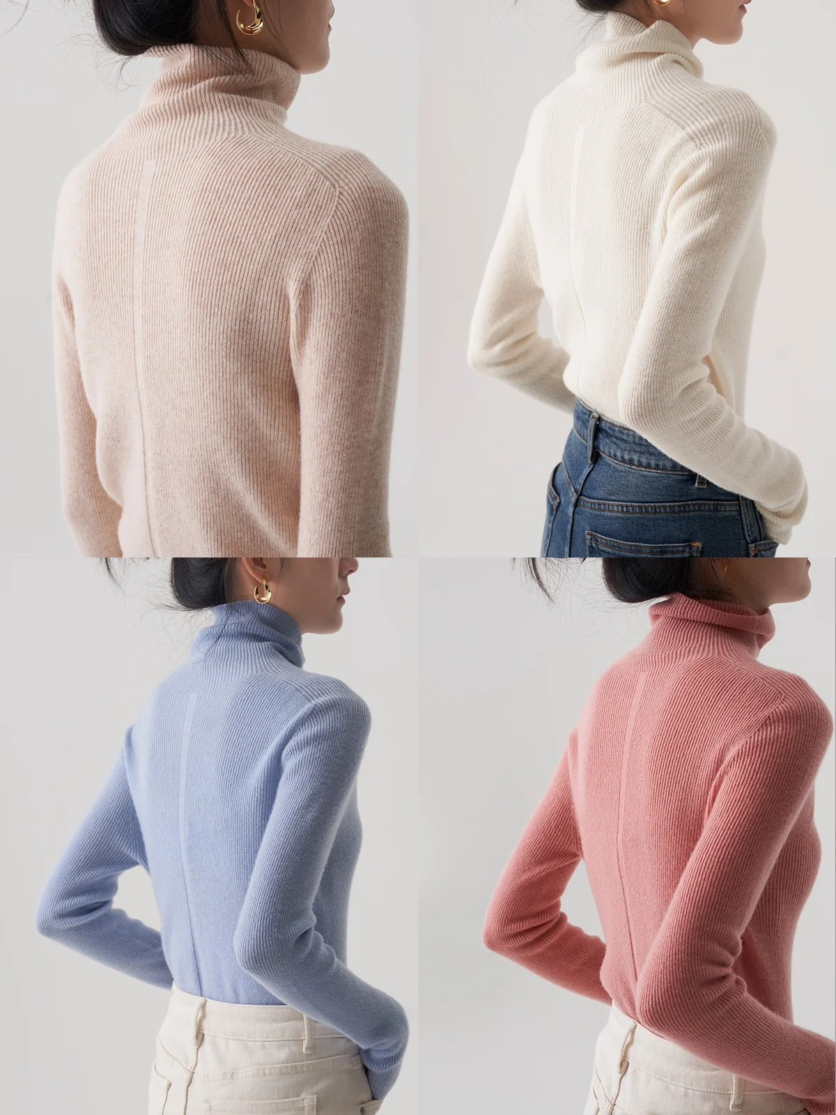 Shallow Streams High Neck Seamless One-Piece Wool Sweater Women's Base Layer Shirt Inner Warm Top Autumn Winter
Shallow Streams High Neck Seamless One-Piece Wool Sweater Women's Base Layer Shirt Inner Warm Top Autumn Winter