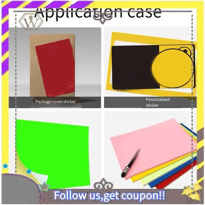 New Sticker Paper A4 Sticker Paper 8.27X11.69 Inch For Laser/Inkjet Printers For Office School Pink
New Sticker Paper A4 Sticker Paper 8.27X11.69 Inch For Laser/Inkjet Printers For Office School Pink