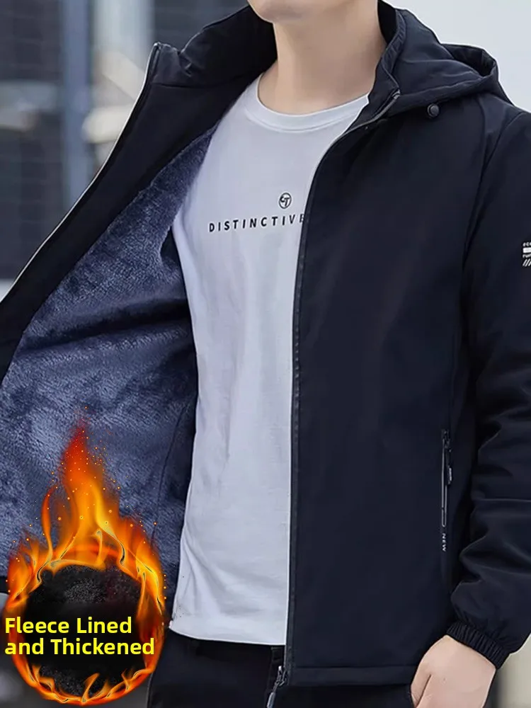 Мужская хлопковая куртка Thiened Fce, осенне-зимняя, новая, со съемным капюшоном, свободного кроя, повседневная верхняя одежда, модная молодежная куртка
Мужская хлопковая куртка Thiened Fce, осенне-зимняя, новая, со съемным капюшоном, свободного кроя, повседневная верхняя одежда, модная молодежная куртка