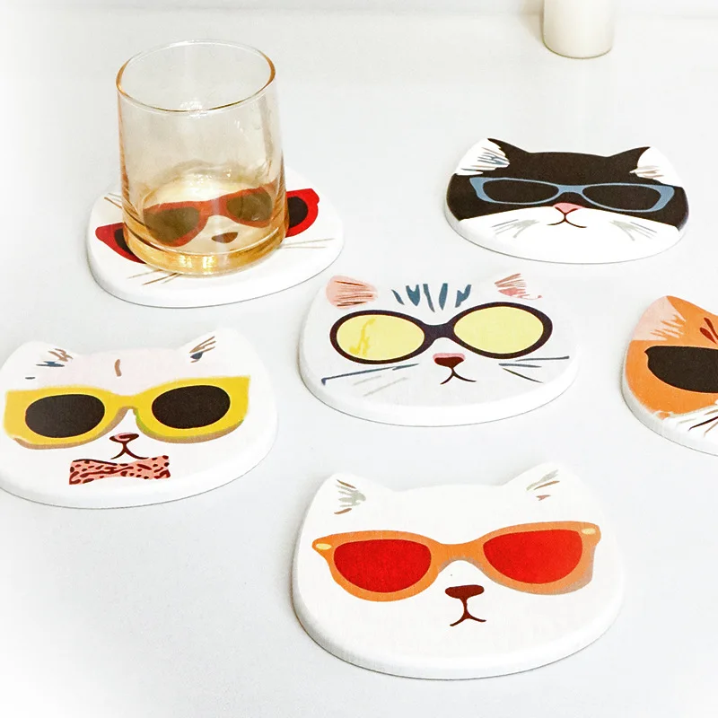 Cute Cat Diatomaceous Earth Coaster,Household High-temperature Resistant Coaster,Anti Scalding,Anti Slip and Absorbent Table Mat
Cute Cat Diatomaceous Earth Coaster,Household High-temperature Resistant Coaster,Anti Scalding,Anti Slip and Absorbent Table Mat