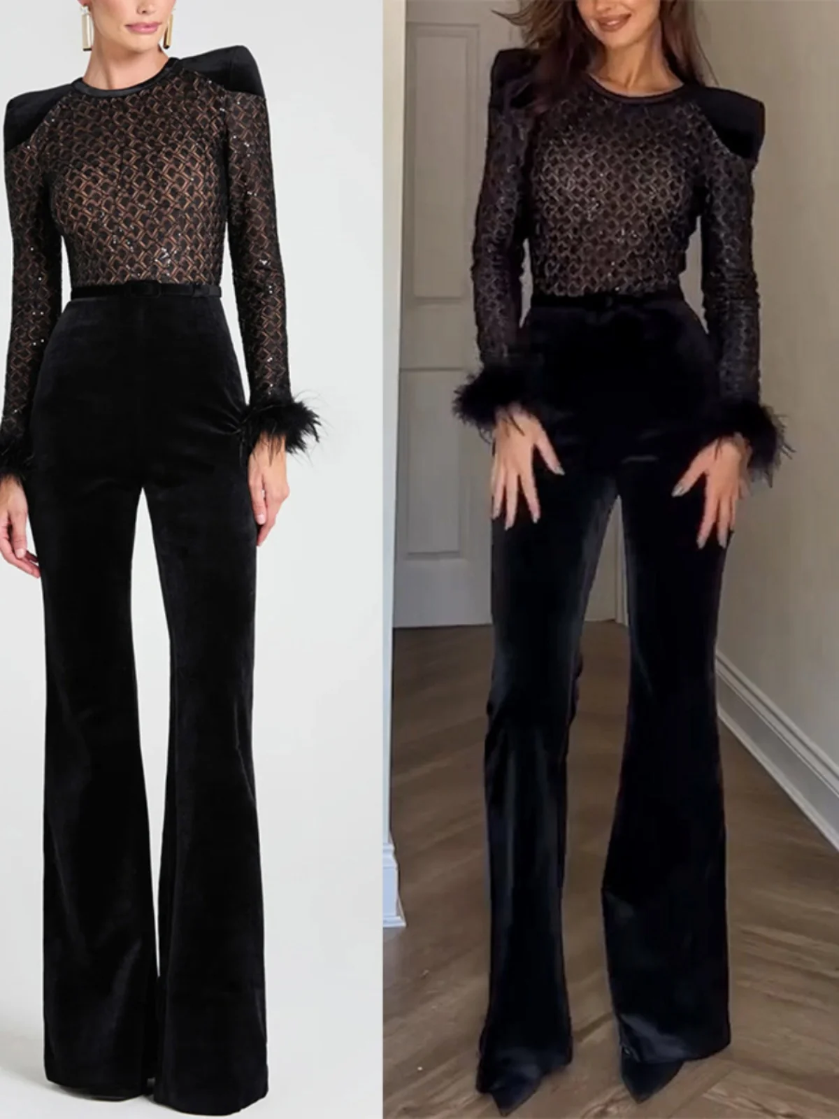 Стильный женский комбинезон с высокой талией, облегающий, из полиэстера, модный цельный костюм, элегантный и красивый.
Стильный женский комбинезон с высокой талией, облегающий, из полиэстера, модный цельный костюм, элегантный и красивый.