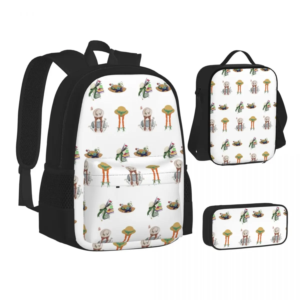 Anne Of Green Gables Backpacks Boys Girls Bookbag School Bags Children Rucksack Lunch Bag Pen Bag Three-Piece Set
Anne Of Green Gables Backpacks Boys Girls Bookbag School Bags Children Rucksack Lunch Bag Pen Bag Three-Piece Set