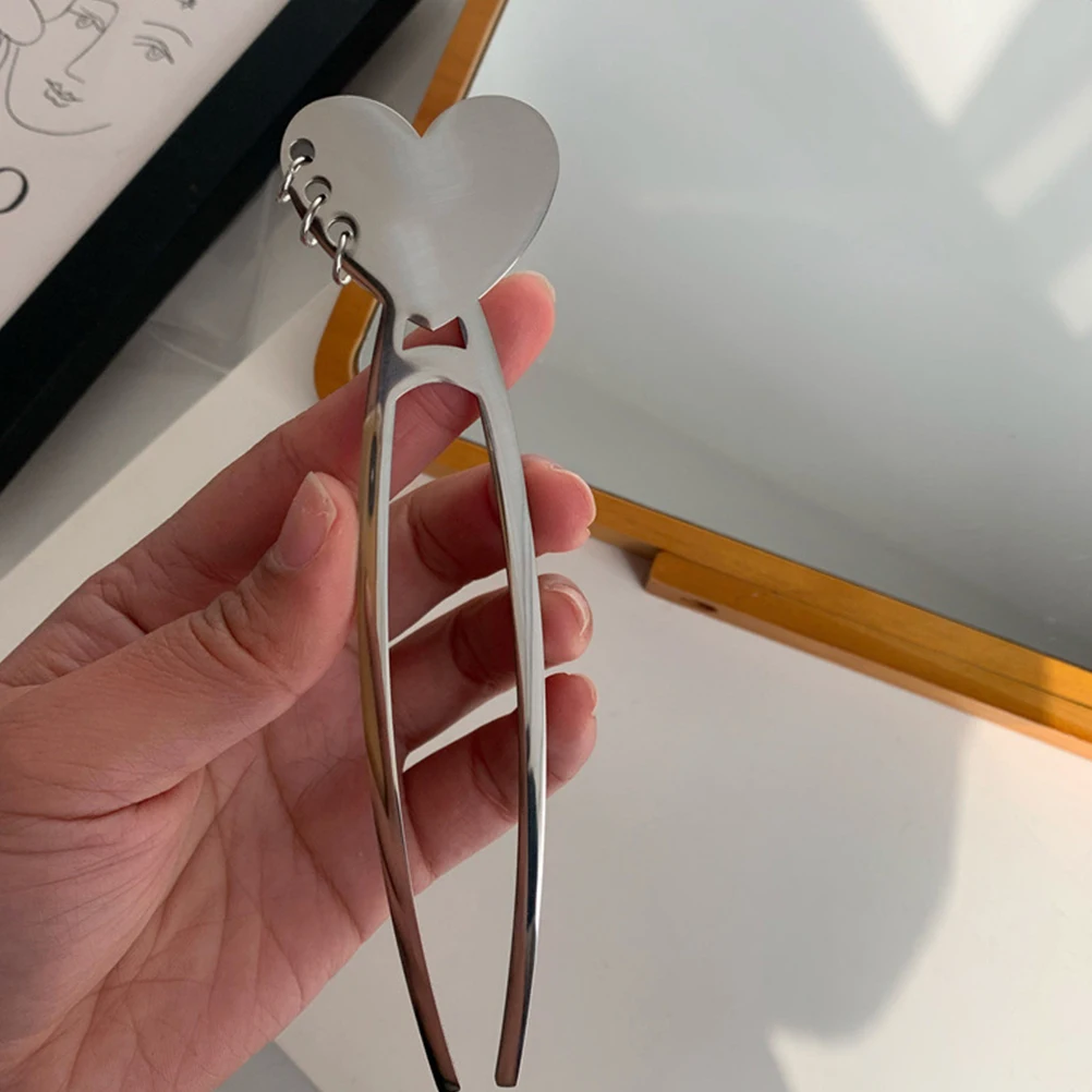 Hair Stick Love Hairpin Women Accessory Hairpins for Bun Lady Fork Silver Sticks Long Bride
Hair Stick Love Hairpin Women Accessory Hairpins for Bun Lady Fork Silver Sticks Long Bride