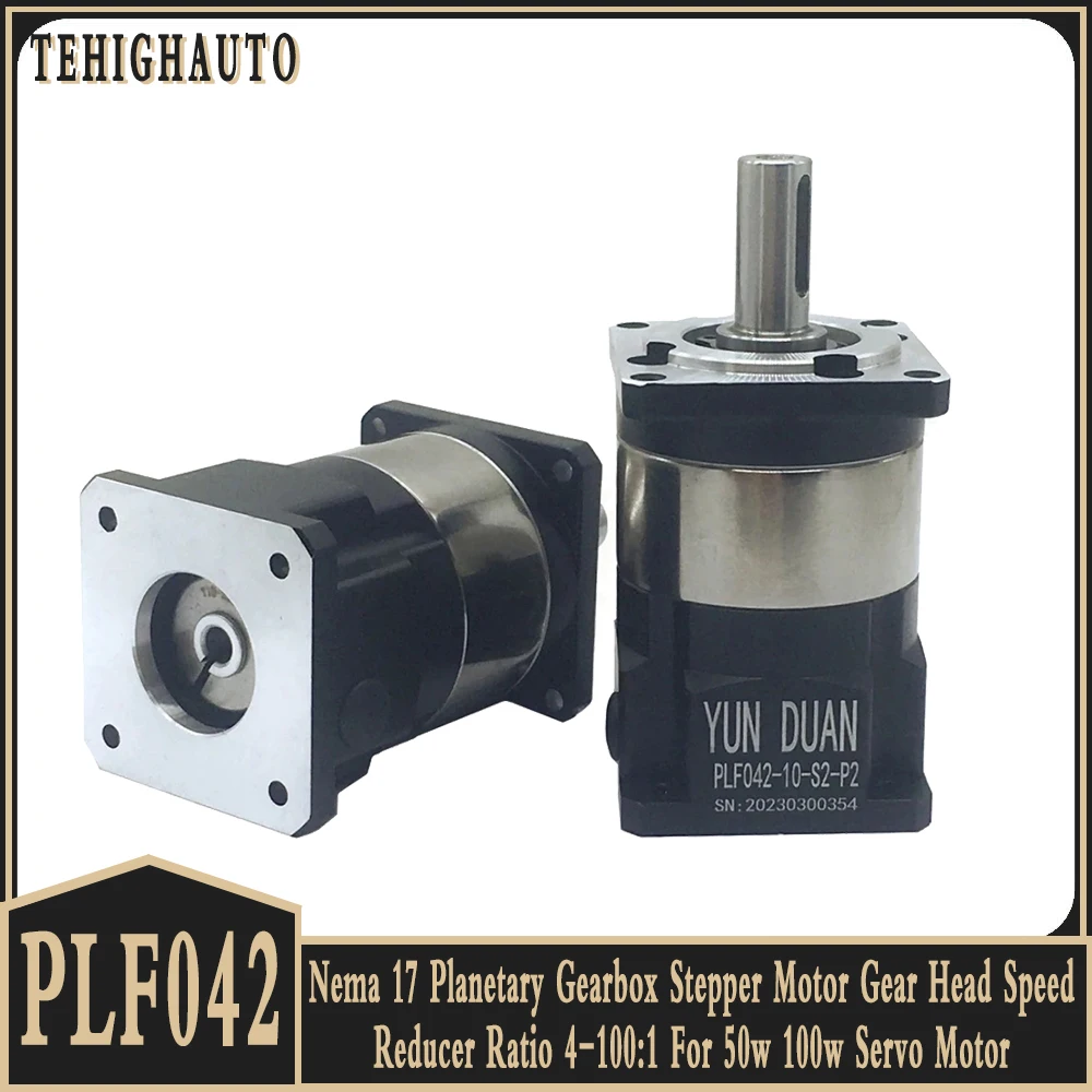 Nema 17 Planetary Gearbox 50w 100w Servo Motor Gear Head Speed Reducer Ratio 4-100:1 For Nema17 Stepping Motor Or 40Servo Motor
Nema 17 Planetary Gearbox 50w 100w Servo Motor Gear Head Speed Reducer Ratio 4-100:1 For Nema17 Stepping Motor Or 40Servo Motor