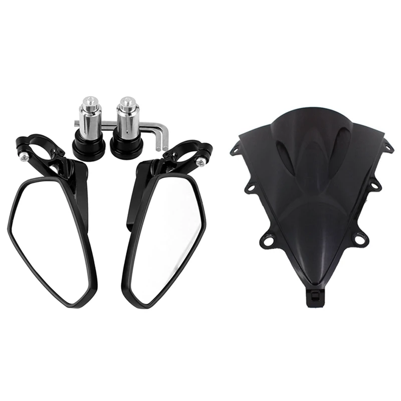 Motorcycle Windshield Windscreen Double Bubble With 1Pair 7/8Inch 22Mm Universal Motorcycle Aluminum Rear View
Motorcycle Windshield Windscreen Double Bubble With 1Pair 7/8Inch 22Mm Universal Motorcycle Aluminum Rear View