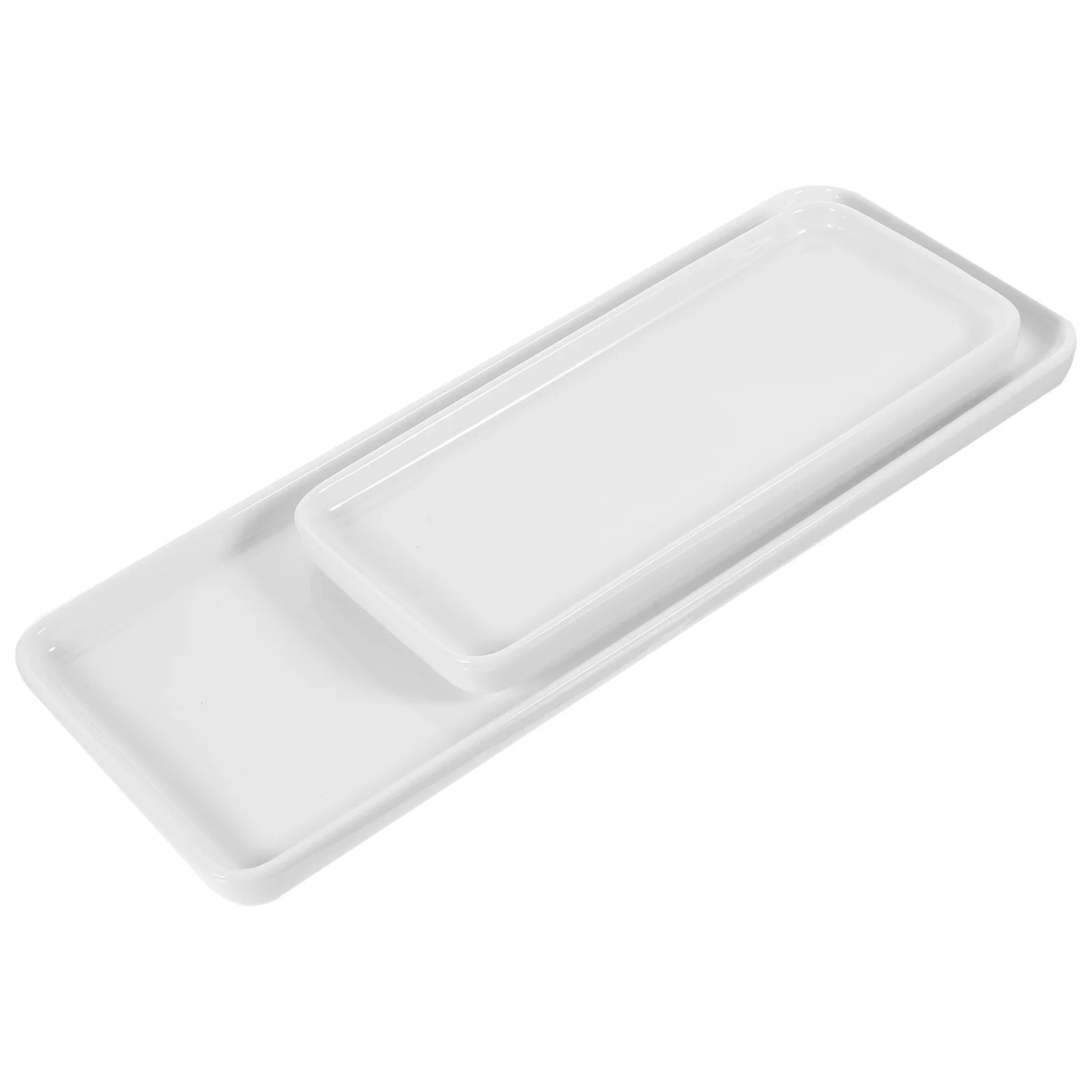 2 Pcs Small Vanity Tray Bathroom Trays Counter Decorative Dresser Makeup for Countertop
2 Pcs Small Vanity Tray Bathroom Trays Counter Decorative Dresser Makeup for Countertop