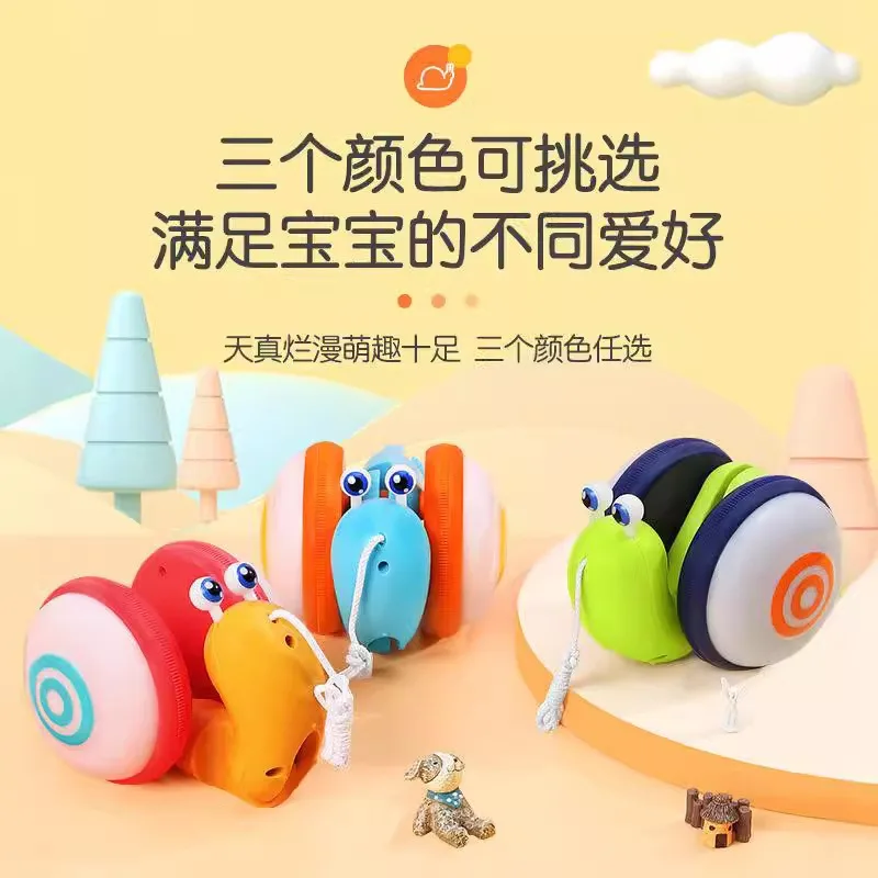 Cartoon Cute Pet Pulling Rope Snail Car Glowing Light Electric Pulling Rope Dragging Baby Pulling Rope Learning Step Toy
Cartoon Cute Pet Pulling Rope Snail Car Glowing Light Electric Pulling Rope Dragging Baby Pulling Rope Learning Step Toy