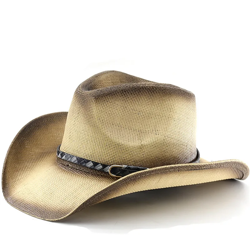 Western Cowboy With Large Brim, Protection And Sun Shading Beach Hat, Hard Straw Hat
Western Cowboy With Large Brim, Protection And Sun Shading Beach Hat, Hard Straw Hat