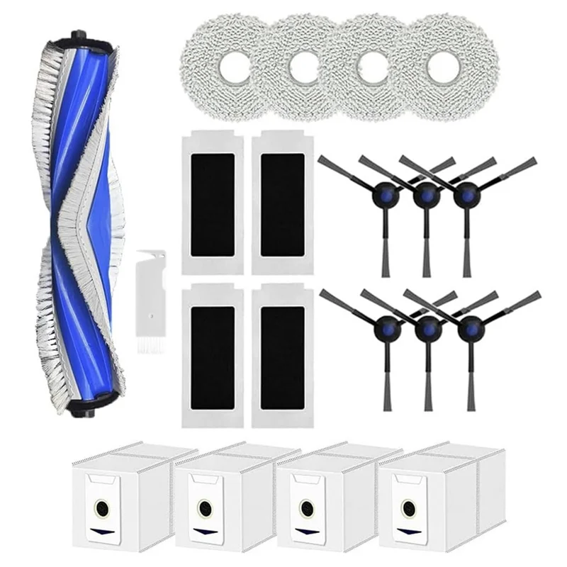 CKFAM-For Ecovacs Deebot T30S Robot Vacuum Accessories Main Side Brush Hepa Filter Mop Cloth Dust Bag
CKFAM-For Ecovacs Deebot T30S Robot Vacuum Accessories Main Side Brush Hepa Filter Mop Cloth Dust Bag