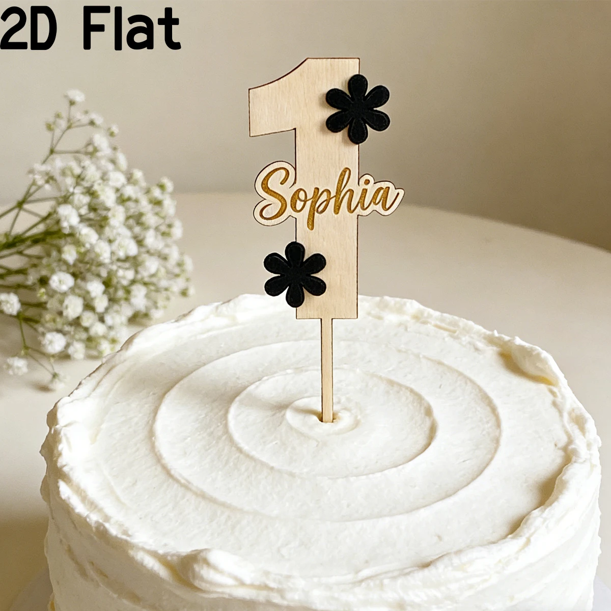 1pc little black flower Custom Name Wooden Acrylic Cake Topper,Home Family Friends Wedding Birthday Anniversary Graduation Gift
1pc little black flower Custom Name Wooden Acrylic Cake Topper,Home Family Friends Wedding Birthday Anniversary Graduation Gift