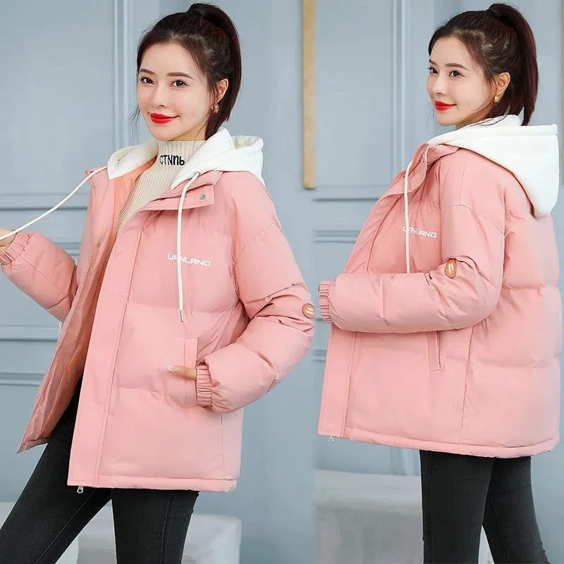 Womens Down Cotton Coats Casual Loose Hooded Cotton Parkas Jacket Winter Warm 2022 New Down Cotton Jacket Student Padded Coat
Womens Down Cotton Coats Casual Loose Hooded Cotton Parkas Jacket Winter Warm 2022 New Down Cotton Jacket Student Padded Coat