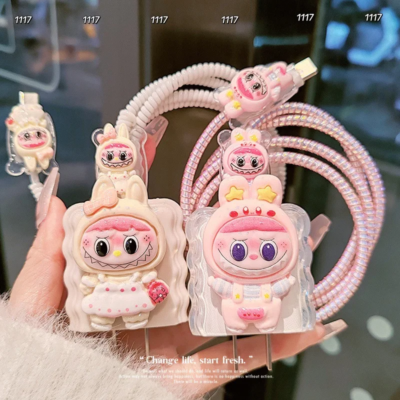 New Labubu Charger Data Cable Case Protector Cartoon Sanrio For Apple 18W 20W Fast Charger Adapter Phone Charger Case
New Labubu Charger Data Cable Case Protector Cartoon Sanrio For Apple 18W 20W Fast Charger Adapter Phone Charger Case