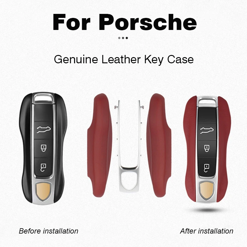 For Porsche Boxster Cayman 911 Panamera Cayenne Macan Leather Fob Remote Keys Case Key Cover Key Shell Replace
For Porsche Boxster Cayman 911 Panamera Cayenne Macan Leather Fob Remote Keys Case Key Cover Key Shell Replace