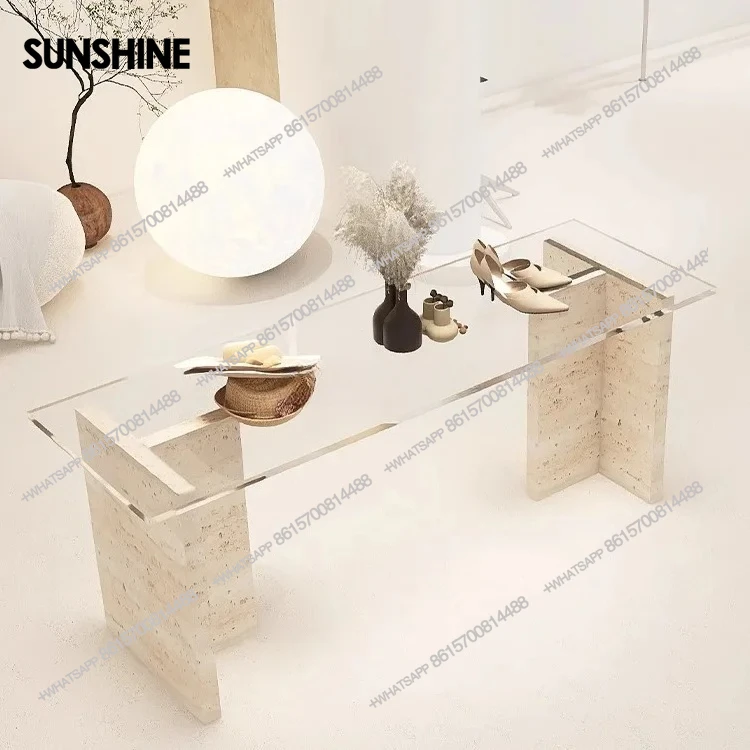 *Nakajima table travertine glass flowing table women's clothing store middle ornament display table
*Nakajima table travertine glass flowing table women's clothing store middle ornament display table