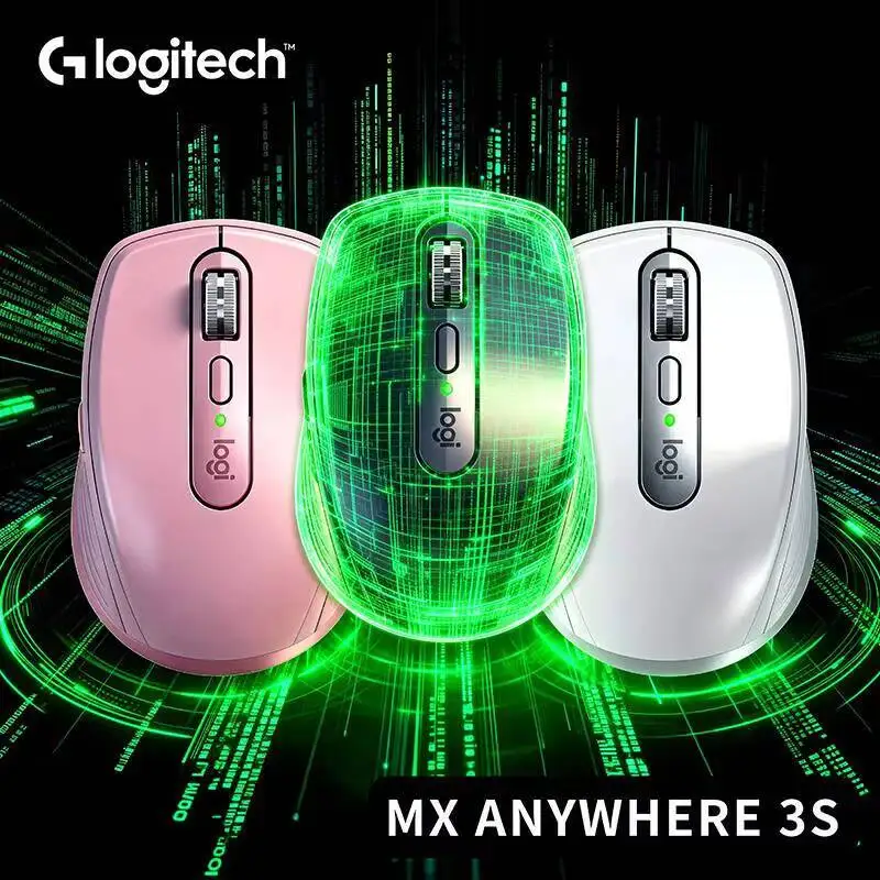 Office MX Anywhere 3S Mouse - 8K DPI Darkfield, 3-Device Sync, Silent Click, Ideal for Pet Home Studio & Clinic Office Work
Office MX Anywhere 3S Mouse - 8K DPI Darkfield, 3-Device Sync, Silent Click, Ideal for Pet Home Studio & Clinic Office Work
