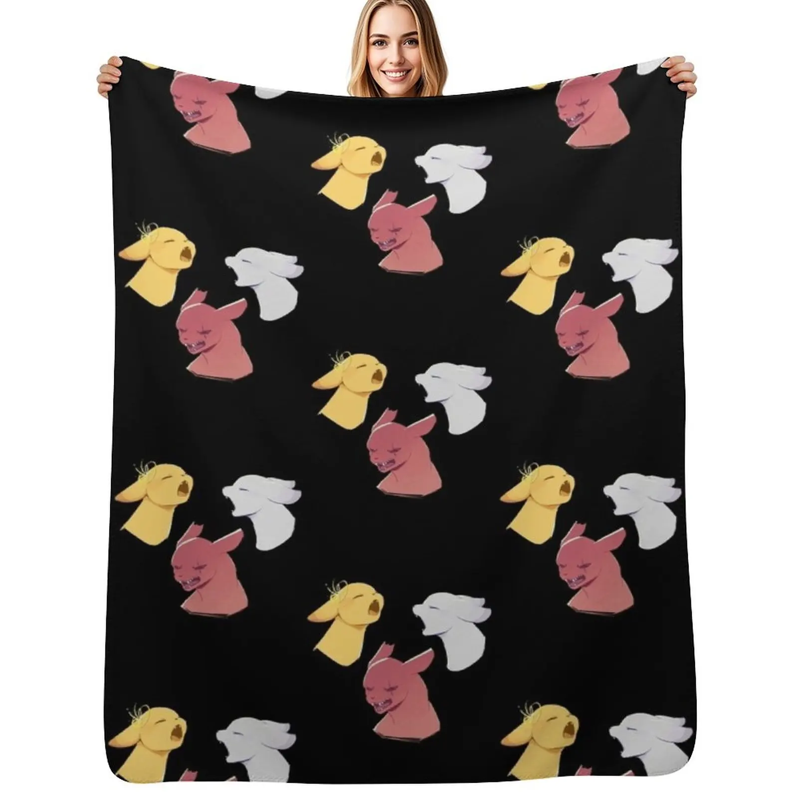 Cute Slugcat Face Throw Blanket All Season Soft Lightweight Blanket for Home
Cute Slugcat Face Throw Blanket All Season Soft Lightweight Blanket for Home